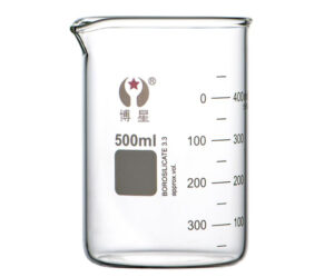 1101-2-Heavy-Duty-Low-Form-Glass-Beaker-with-Reinforced-Rim-&-Spout 1101-2 Heavy-Duty Low Form Glass Beaker with Reinforced Rim & Spout