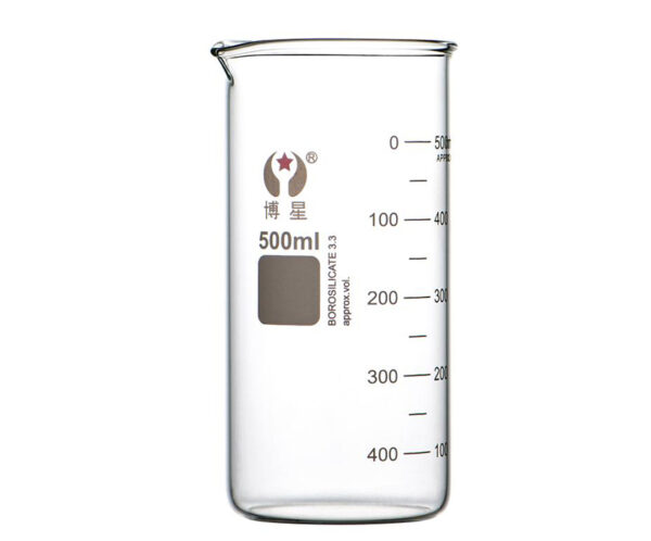 1102 Tall Form Glass Beaker without/with Spout