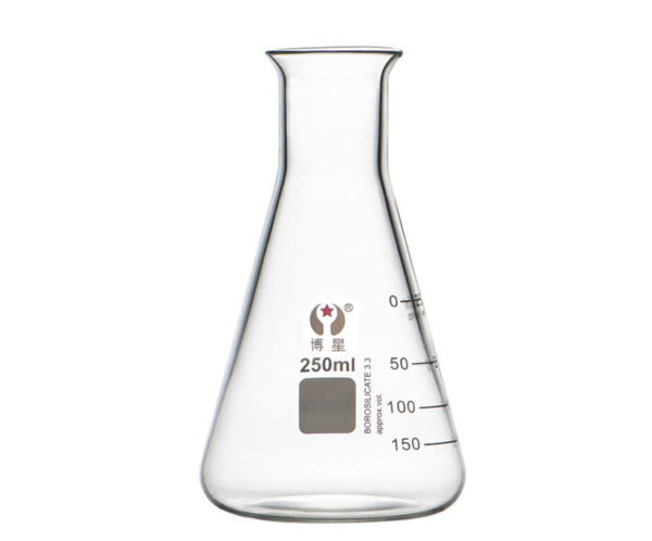 1122-3-Standard-Narrow-Neck-Glass-Erlenmeyer-Flask-with-Reinforced-Rim 1122-3 Standard Narrow Neck Glass Erlenmeyer Flask with Reinforced Rim