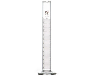 1601H-1 Class A Glass Graduated Cylinder with Hexagonal Base