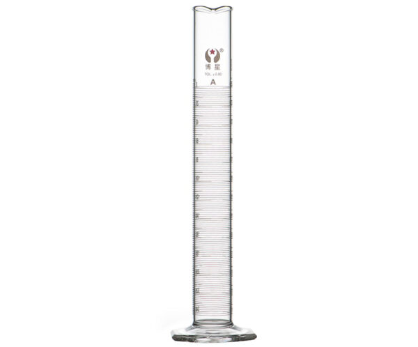 1601H-1 Class A Glass Graduated Cylinder with Hexagonal Base