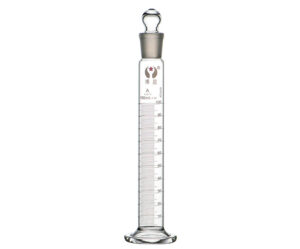 1603-Glass-Mixing-Graduated-Cylinder-with-Ground-Glass-Stopper-&-Round-Base 1603 Glass Mixing Graduated Cylinder with Ground Glass Stopper & Round Base