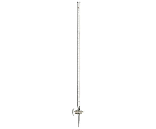 1642-1 Class A Clear Glass Burette with Glass Stopcock
