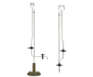 1661-2-Class-A-Clear-Glass-Micro-Burette-with-PTFE-Stopcock 1661-2 Class A Clear Glass Micro Burette with PTFE Stopcock