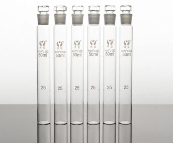 1872-2 Matched Set of Color Comparison Tubes with Ground Glass Stoppers