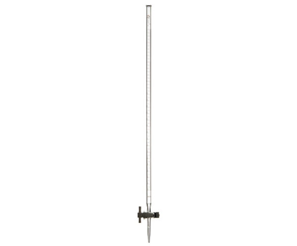 8642-1-Class-A-Clear-Glass-Burette-with-PTFE-Stopcock 8642-1 Class A Clear Glass Burette with PTFE (Teflon) Stopcock